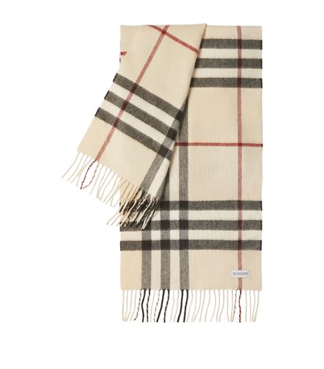 burberry icon stripe cashmere scarf|burberry cashmere check scarf price.